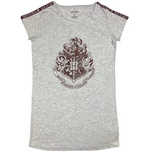 EPlus Dámske tričko - Harry Potter Rokfort sivé Veľkosť - dospelý: S