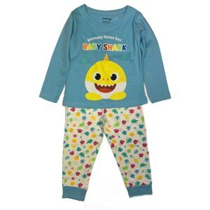 EPlus Dievčenské pyžamo - Baby Shark modré Veľkosť - deti: 98