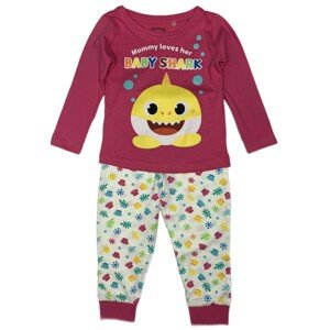 EPlus Dievčenské pyžamo - Baby Shark ružové Veľkosť - deti: 110