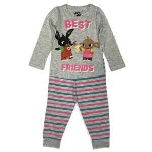 EPlus Dievčenské pyžamo - Bing sivé Veľkosť - deti: 116
