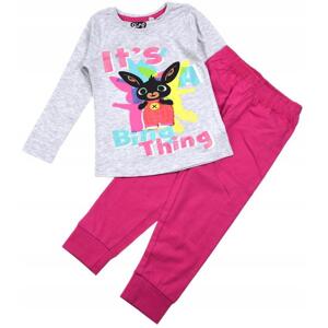 EPlus Dievčenské pyžamo - Bing, ružové Veľkosť - deti: 104