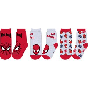 EPlus Sada 3 párov detských ponožiek - Spiderman Veľkosť ponožiek: 27-30