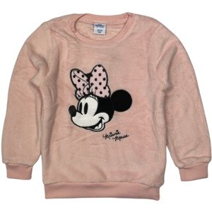 EPlus Dievčenská mikina - Minnie Mouse ružová Veľkosť - deti: 122/128
