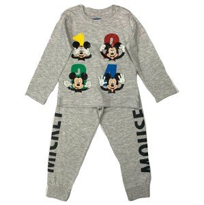 EPlus Chlapčenské pyžamo - Mickey Mouse svetlosivé Veľkosť - deti: 110