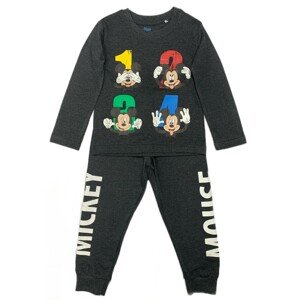 EPlus Chlapčenské pyžamo - Mickey Mouse tmavosivé Veľkosť - deti: 98