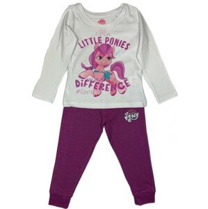 EPlus Dievčenské pyžamo - My Little Pony fialové Veľkosť - deti: 110