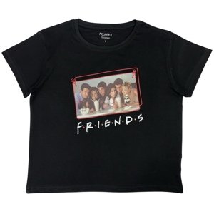EPlus Dámske tričko - Friends čierne Veľkosť - dospelý: L
