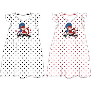 EPlus Dievčenské šaty - Miraculous, červené Veľkosť - deti: 116