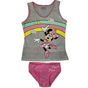 EPlus Dievčenské spodné prádlo - Minnie Mouse set ružový Veľkosť - deti: 116/122