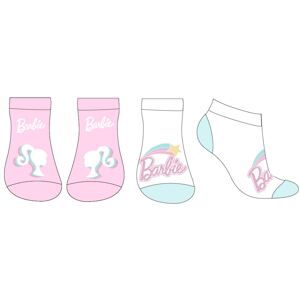 EPlus Kotníkové ponožky - Barbie 2 ks Veľkosť ponožiek: 31-34