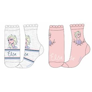EPlus Sada 2 párov detských ponožiek - Frozen Veľkosť ponožiek: 31-34