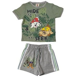 Setino Chlapčenské pyžamo - Paw Patrol zelené Veľkosť - deti: 5 rokov