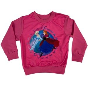 Setino Dievčenská mikina - Frozen ružová Veľkosť - deti: 104