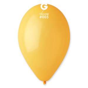 Gemar Balónik pastelový tmavá žltá 26 cm