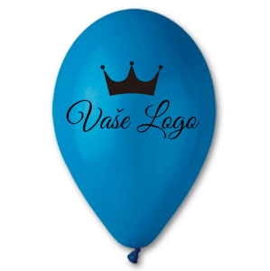 Personal Balónik s logom - Modrý 26 cm
