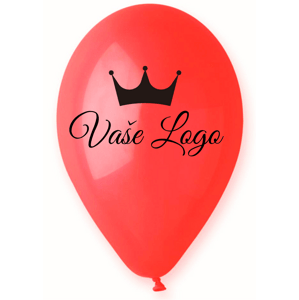 Personal Balónik s logom - Červený 26 cm