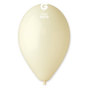Gemar Balónik pastelový krémový 26 cm