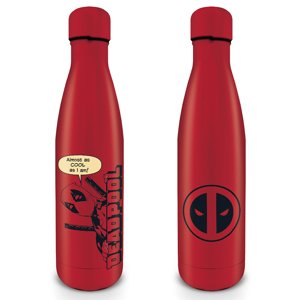 Pyramid Kovová fľaša na nápoj Deadpool (Peek-a-Boo) 550 ml