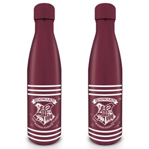 Pyramid Kovová fľaša na nápoj Harry Potter (Crest & Stripes)