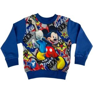 Setino Chlapčenská mikina - Mickey Mouse modrá Veľkosť - deti: 110