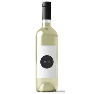 Personal Etiketa na fľašu - Minimalism Láska Rozmery etikety: 8 x 11 cm - víno