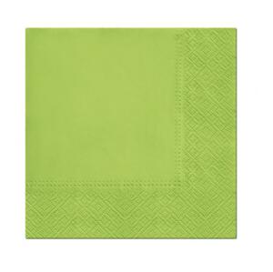 PAW Papierové servítky - kiwi zelené 33 x 33 cm