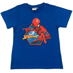 Setino Chlapčenské tričko - Spiderman svetlomodré Veľkosť - deti: 98