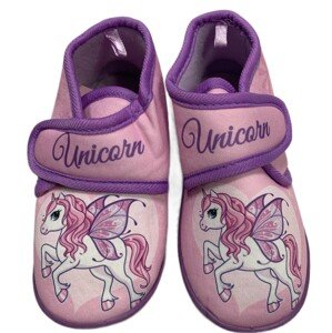 Setino Dievčenské papuče - Unicorn ružové Obuv: 22