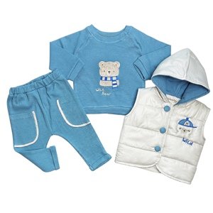 Max 3dielny detský set - Wild veľkosť: 80 (9-12m)
