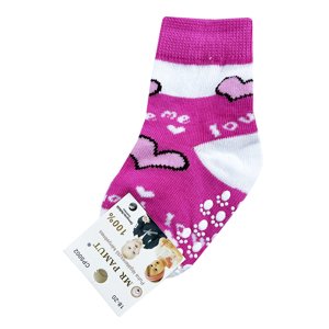 Mr. Pamut Protišmykové ponožky pre bábätká- Love veľkosť: 15-17