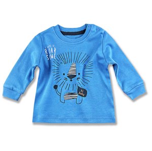 Miniworld Detské tričko- Roar, modré veľkosť: 86 (12-18m)