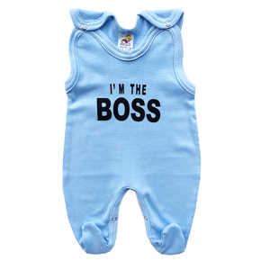 BABY´S WEAR Dupačky pre bábätká - I Boss veľkosť: 56 (0-2m)