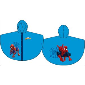 Cactus Clone Chlapčenský pršiplášť (pončo) Spiderman, bl.modrý veľkosť: 7/8 rok