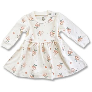 Esya Baby Dievčenské šaty- Ríbezle veľkosť: 74 (6-9m)