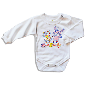 BABY´S WEAR Detské body - BEST FRIENDS veľkosť: 80 (9-12m)