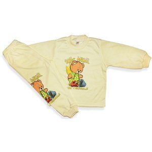 BABY´S WEAR Detské pyžamo - ANGEL, žlté veľkosť: 116 (6rokov)