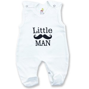 BABY´S WEAR Dupačky pre bábätká - Little Man veľkosť: 56 (0-2m)