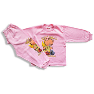 BABY´S WEAR Detské pyžamo - ANGEL, ruž veľkosť: 110 (5rokov)