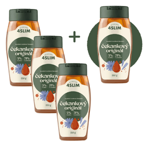 3+1 ZADARMO 4Slim: Čakankový originál (350 g)