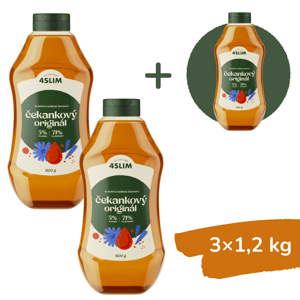 2+1 ZADARMO: 4Slim Čakankový originál (1,2 kg)