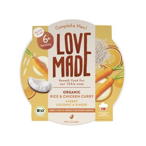 LoveMade BIO Kuracie curry s ryžou (185 g)