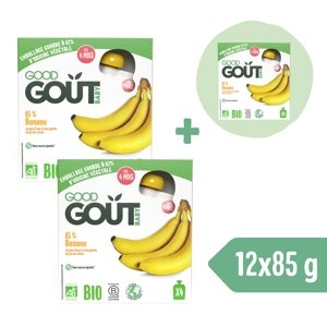 2+1 ZADARMO: Good Gout BIO Banán (4x85 g)