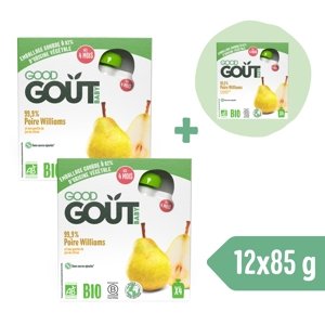 2+1 ZADARMO: Good Gout BIO Hruška (4x85 g)