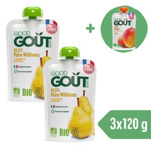 2+1 ZADARMO: Good Gout BIO Hruška Williams (120 g)