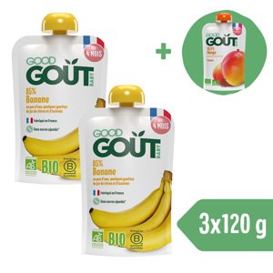2+1 ZADARMO: Good Gout BIO Banán (120 g)