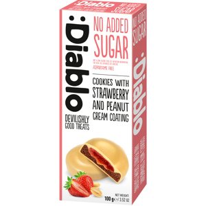 Diablo Jahodovo-arašidové sušienky (100 g)