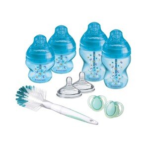 Tommee Tippee CTN ADVANCED ANTI-COLIC Novorodenecký Starter Kit, Modrá