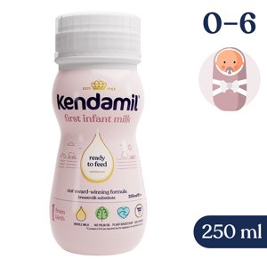 Kendamil Tekuté počiatočné dojčenské mlieko 1 (250 ml)