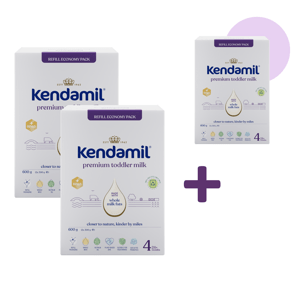 2+1 ZADARMO Kendamil Premium 4 HMO+ (600 g)