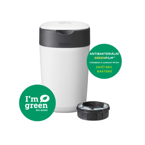 Tommee Tippee Sangenic Twist & Click Kôš na plienky biely + 1 kazeta